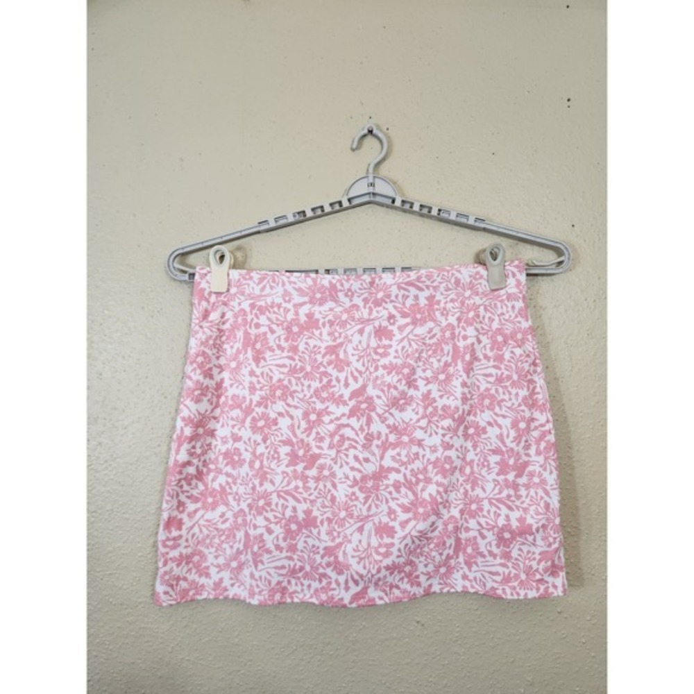 Croft & Barrow Skort Floral Print Mini Skirt with Shorts Lined XXL